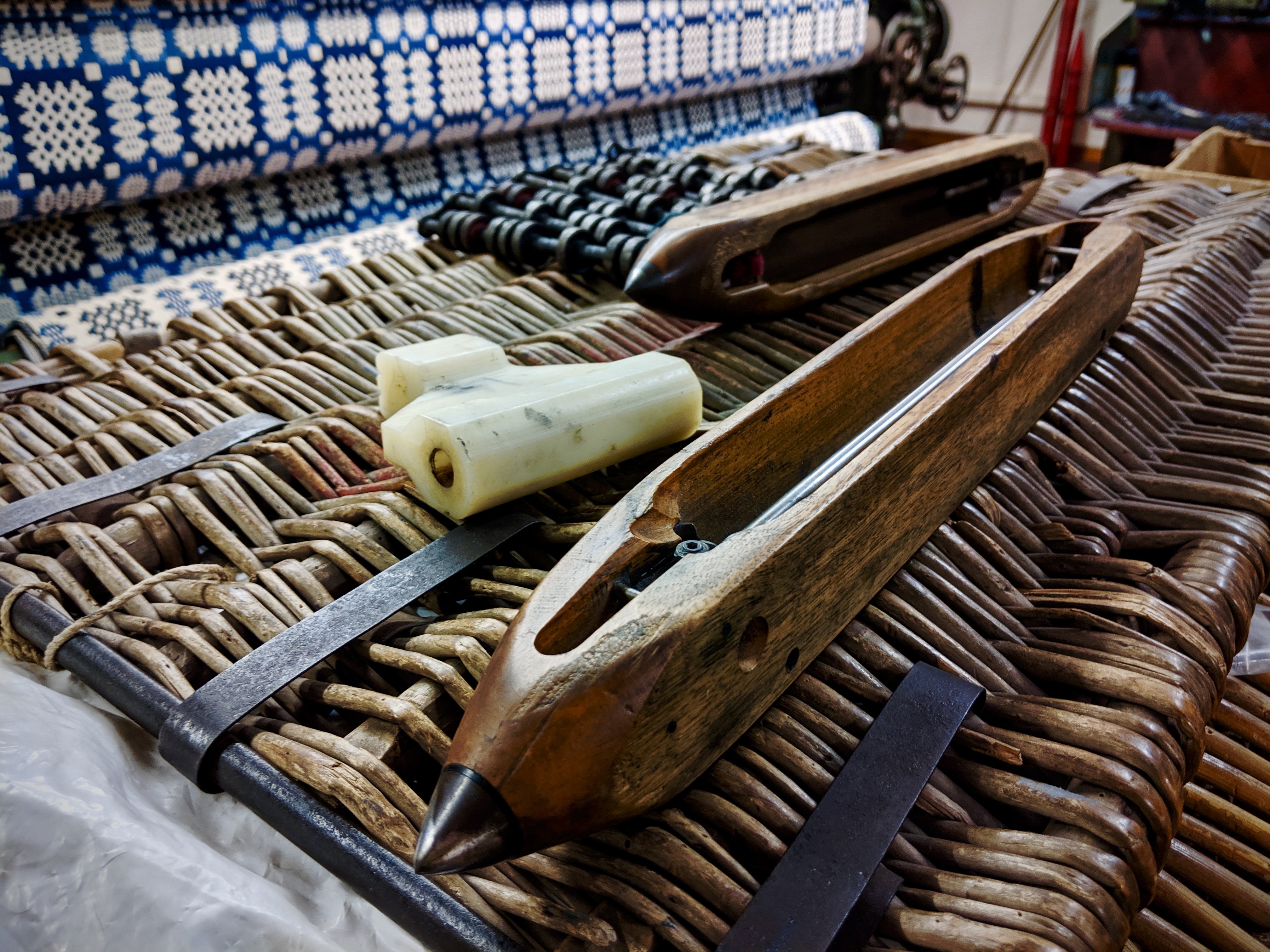 Small batch fabric production in Wales